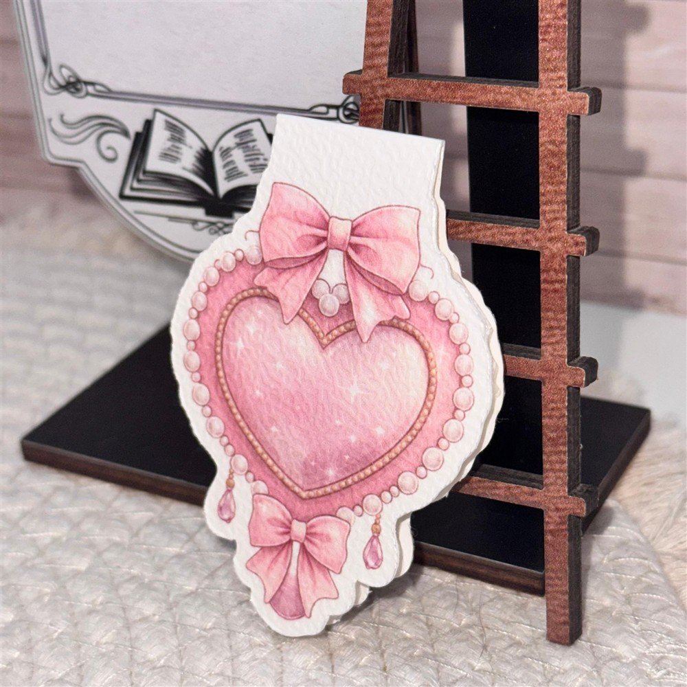 Pink Kitten Gift Magnetic Bookmark (19)