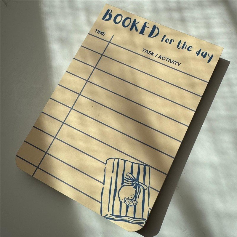 booked for the day notepad 2 (800 x 800)