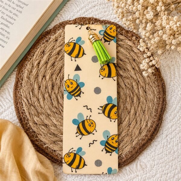 Bee Bookmark with Tassel