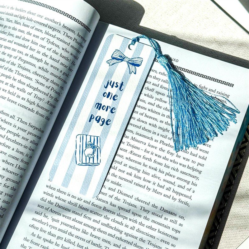 riviera collection bookmark with tassel blue summer italian vibes (800 x 800)