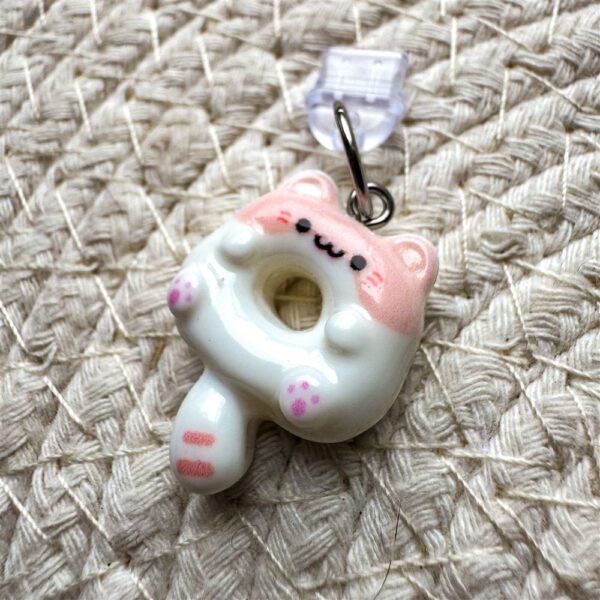 Kawaii Cat & Soda Kindle Charm Set – E-Reader Dust Plugs & Phone Charms