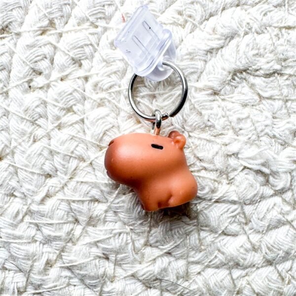 Leuke Capybara Kindle Charm voor boekenliefhebbers. Kawaii Kindle charme en Kindle stofstop voor e-lezers, Kobo en telefoons. Fun Kindle lezer geschenk.